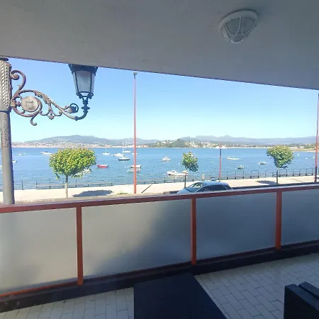 Primera Linea Playa 6 Huesped Con Garaje * Baiona